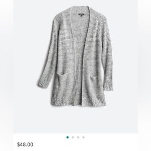 Pink Clover Nouri Textured Two Pocket Cardigan Stitchfix Grey size medium